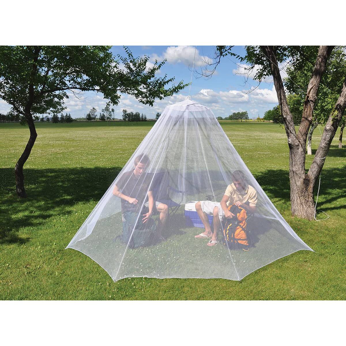 Alt View 2. Coghlan’s - Coghlan's Bug Netting, 48" x 72", Mesh Polyester Net - White.
