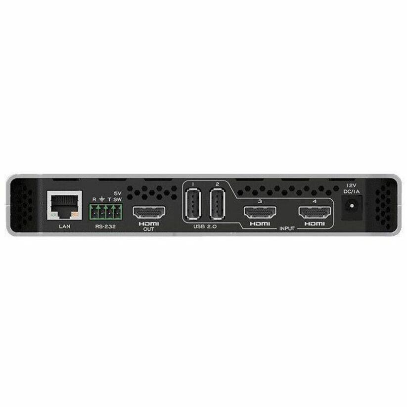 R TSW 5V  
1 2 3 4 12V DC/IA  
LAN RS-232 HOMI OUT USB 2.0 HOMI INPUT