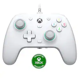GameSir - G7 SE Wired Controller for Xbox Series X|S|One, Windows 10/11, Plug & Play with Hall Effect Joysticks & Trigger, 3.5mm - White