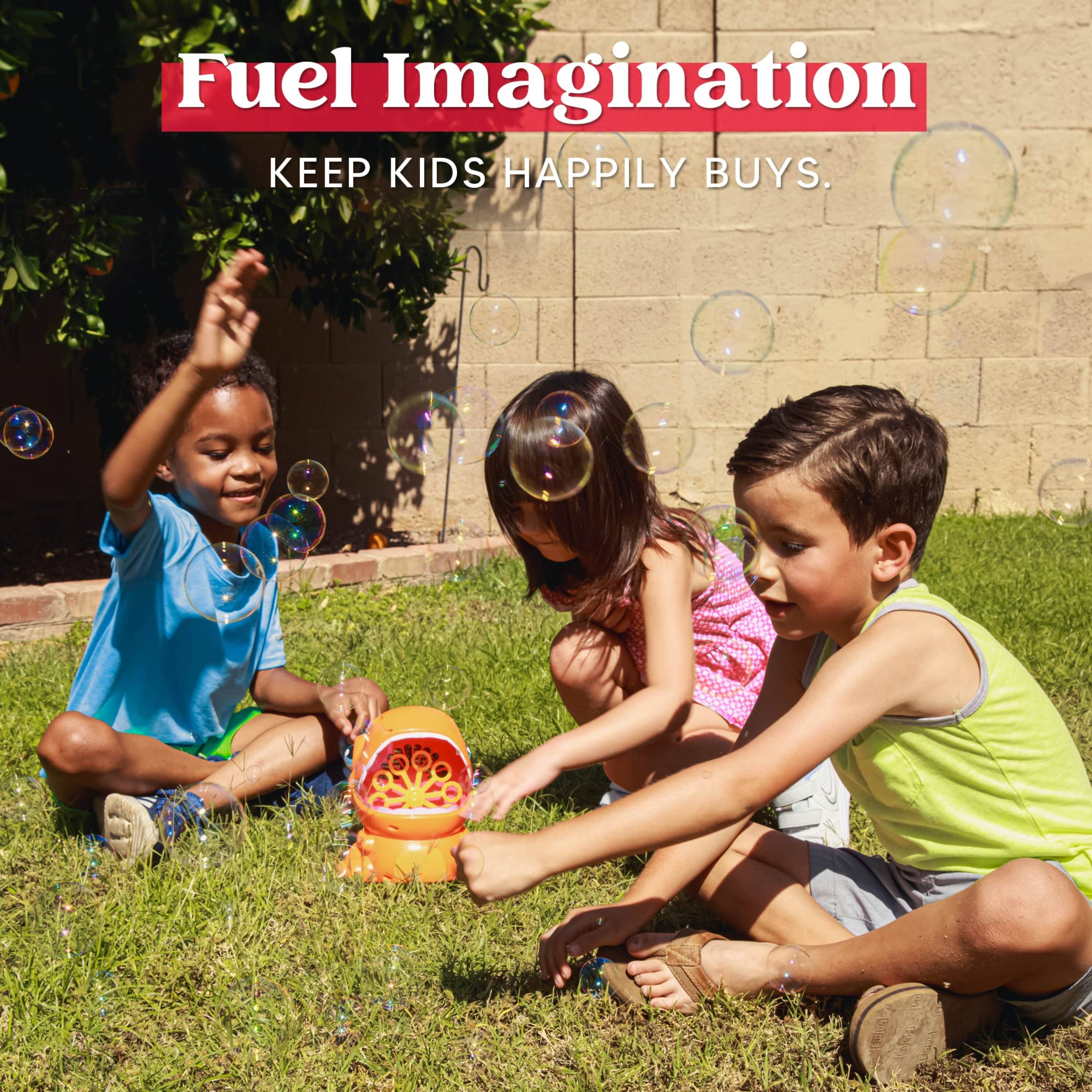 Fuel Imagination  
KEEP KIDS HAPPILY BUSY.