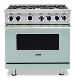 Viking - VGR Freestanding 7 Series Gas 36" Range - Splash