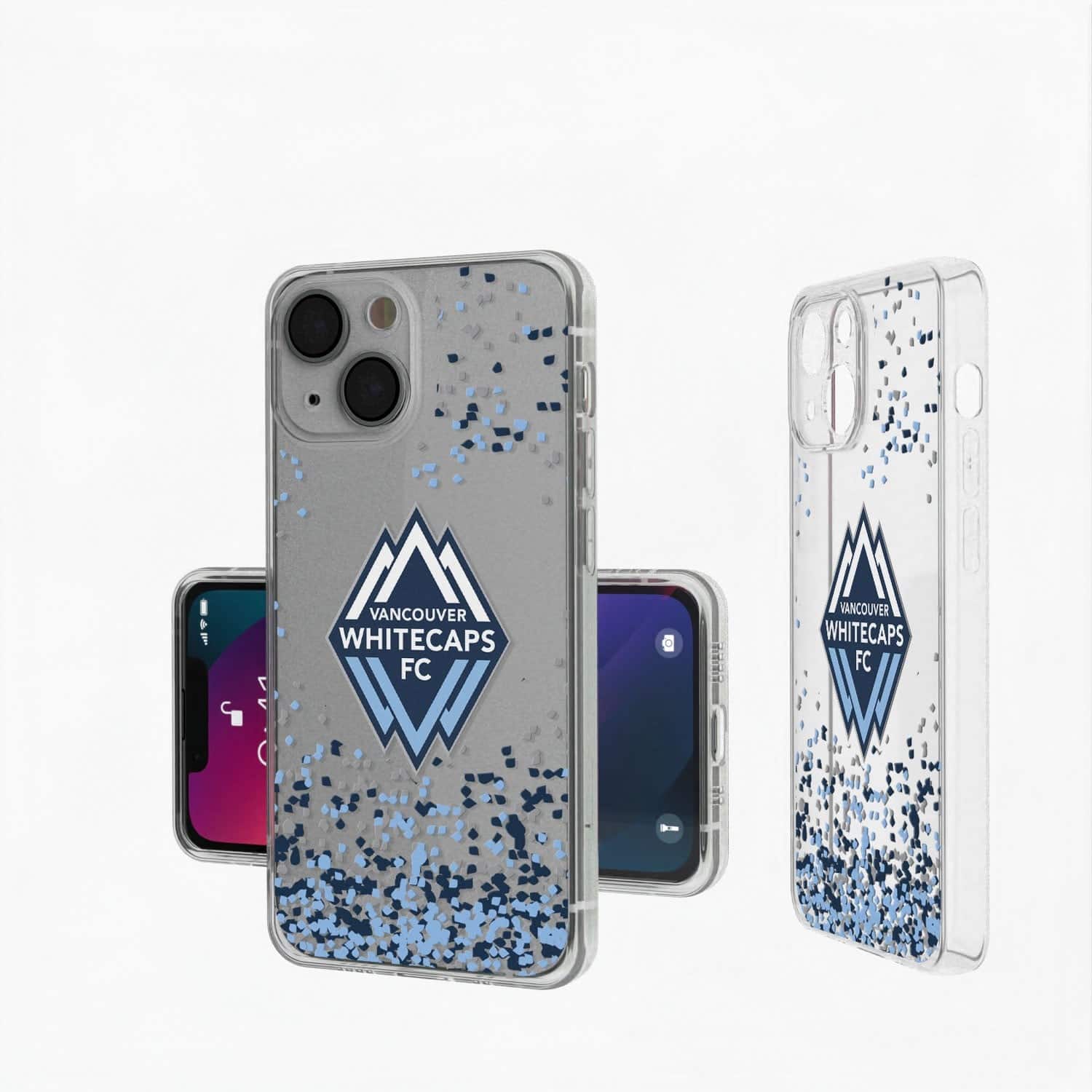 Keyscaper - MLS - Vancouver Whitecaps FC iPhone Confetti Design Clear Case - 12/12 Pro - Multicolor price history on PriceWatchPro