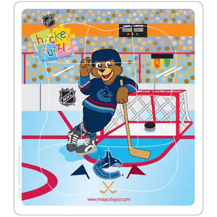 NHL Hacke Puzzle Mascotopia" by HhO VSTOR 2 1 NHL www.mascotopia.com
