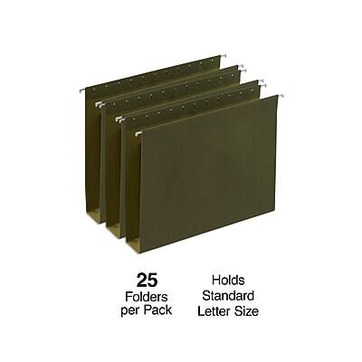 25 Folders per Pack  
Holds Standard Letter Size