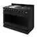 Angle. Thor Kitchen - Gordon Ramsay Series by Thor Kitchen 6.8 Cu. Ft Freestanding Gas Range - Black.