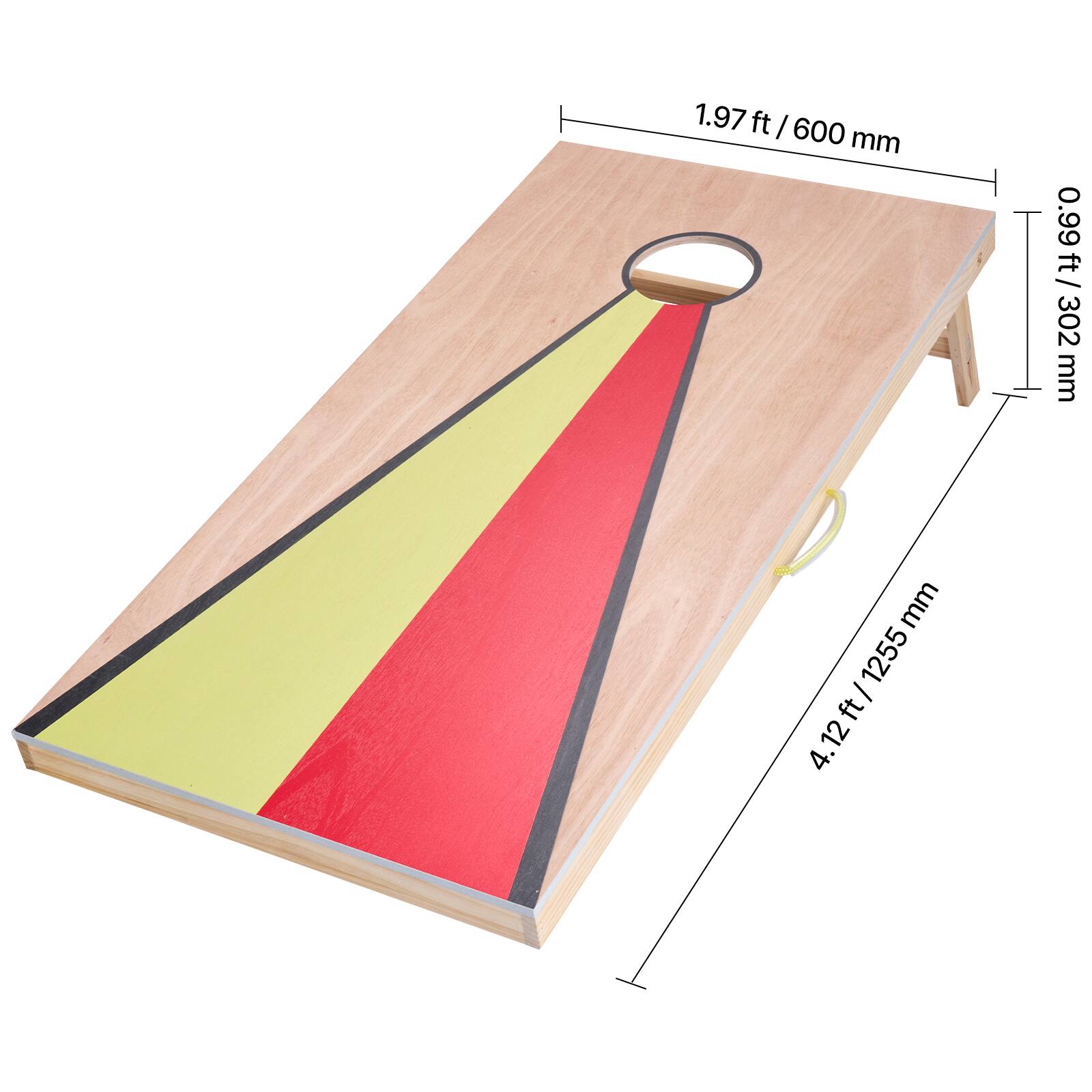 1.97 ft / 600 mm  
0.99 ft / 302 mm  
4.12 ft / 1255 mm