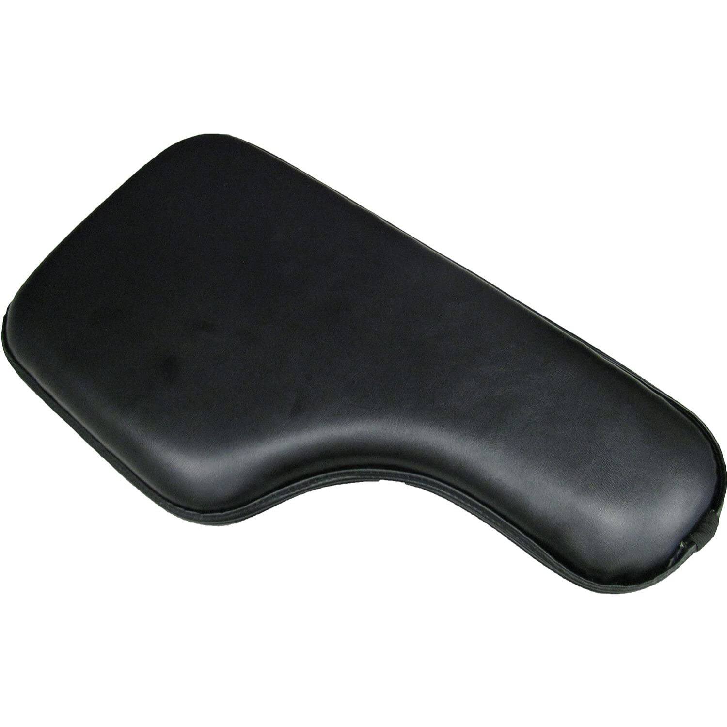 Alt View 1. Invacare - Wheelchair Full Length Armpad 14" x 2" Black Upholstered Replacement Armrest Cushion Pad - Black.