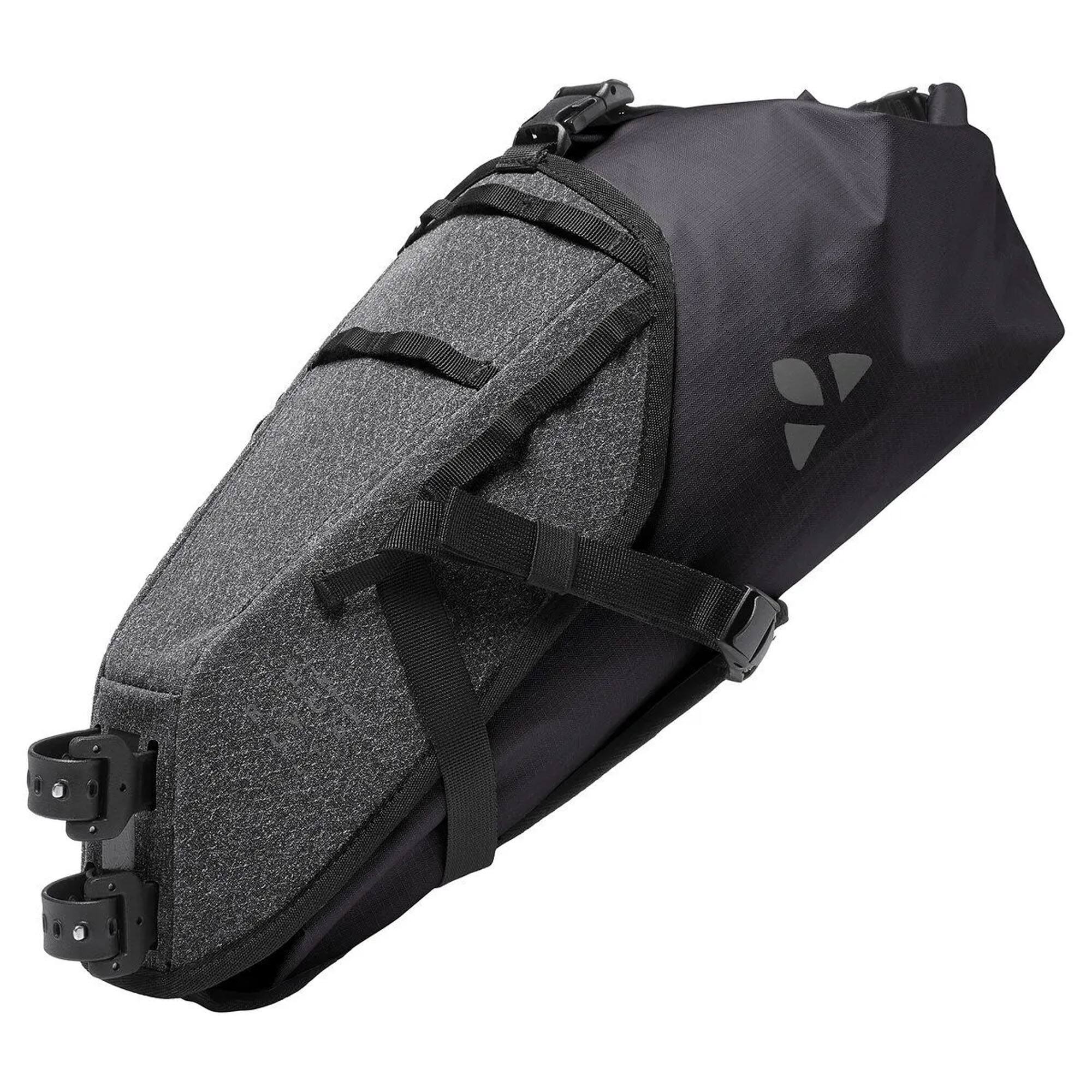 Alt View 2. VAUDE - Vaude Trailsaddle II Waterproof Bikepacking Saddle Bag - Black Uni - Black Uni.