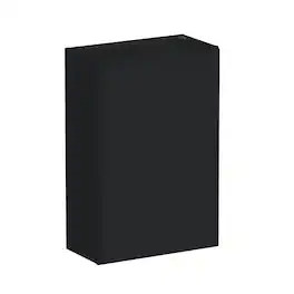 Boyel Living - 24-in W x 36-in H x 12-in D Shaker RTA Kitchen Wall Cabinet with Soft-Close - Black