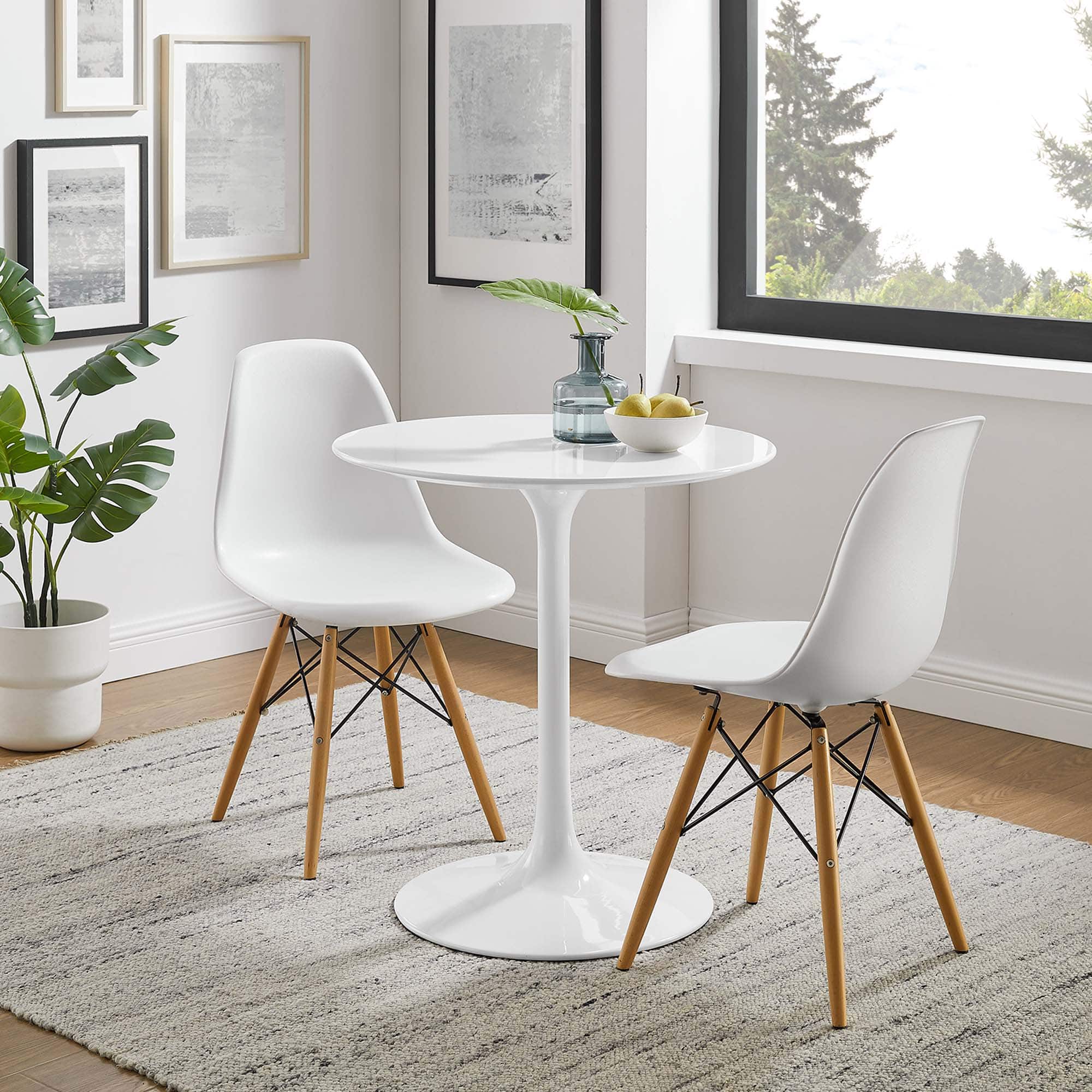 Modway - Lippa Round 28" Dining Table - White