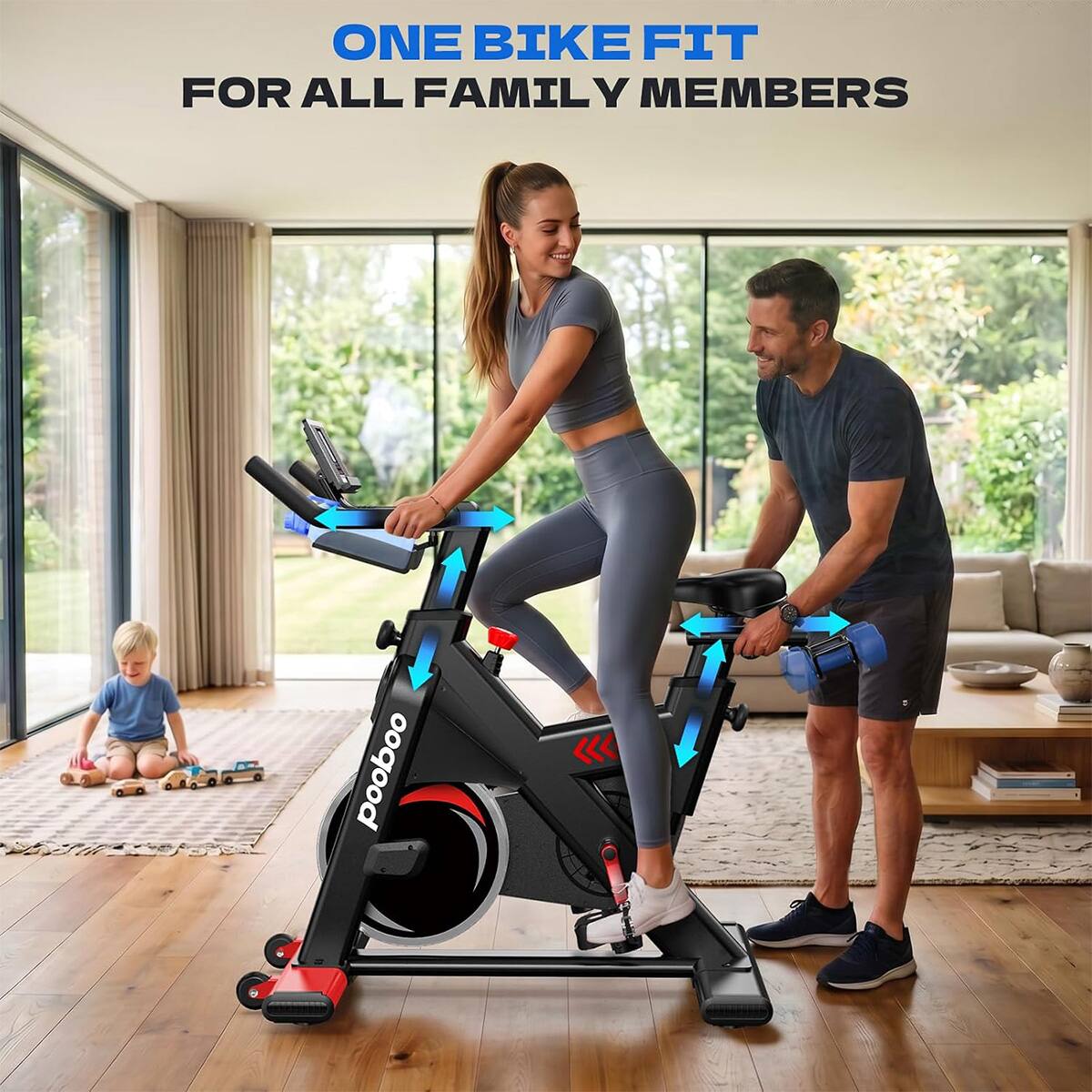 ONE BIKE FIT FOR ALL FAMILY MEMBERS