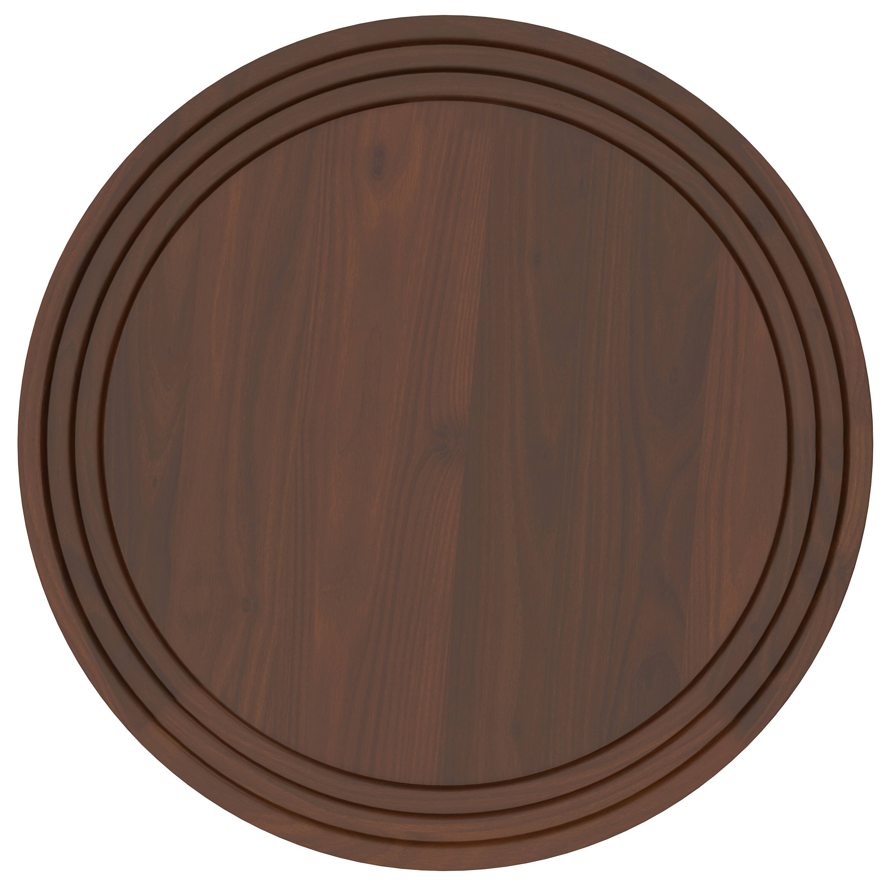 Alt View 11. Simpli Home - Clairmont Round Side Table - Cognac.