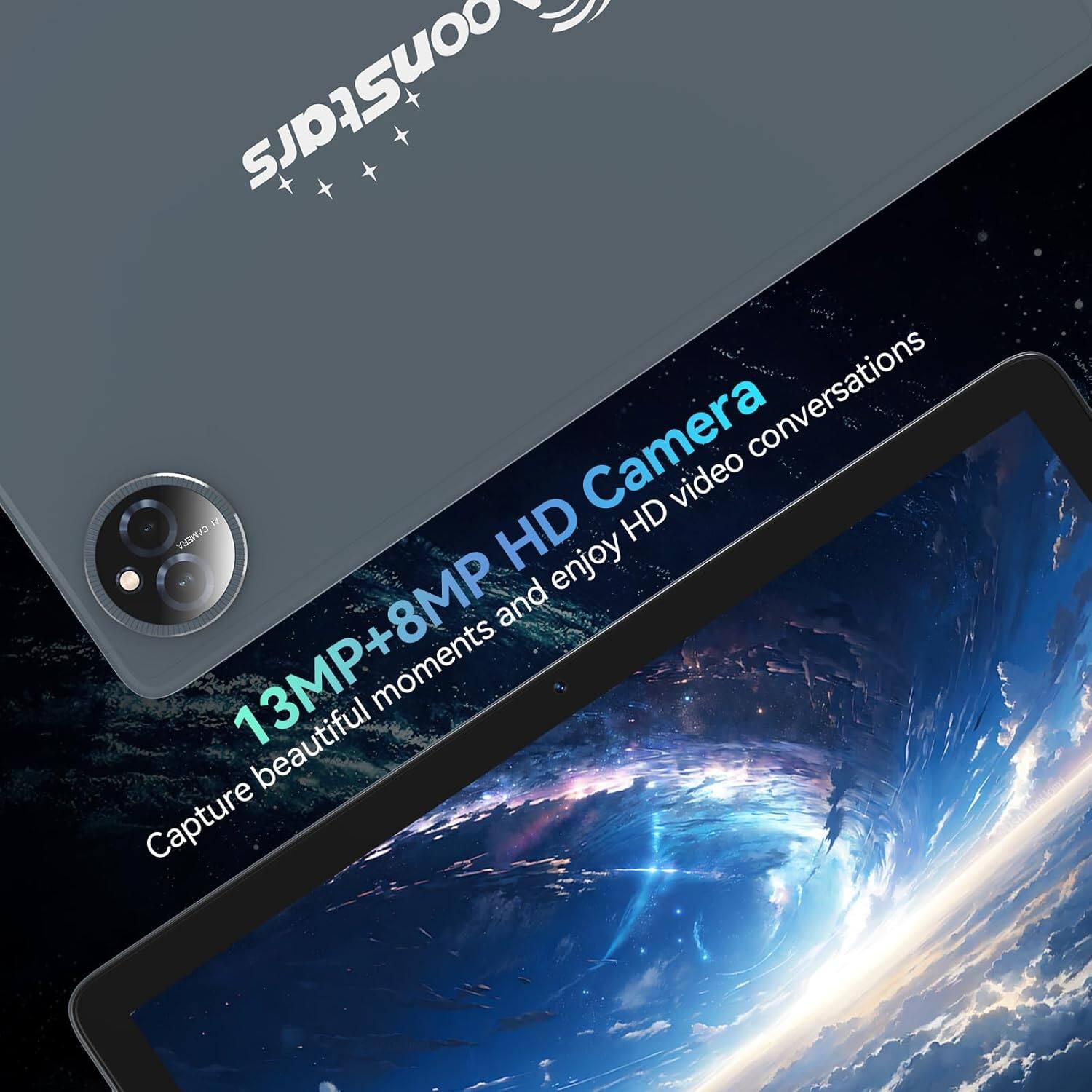 Capture beautiful moments and enjoy HD video conversations  
13MP+8MP HD Camera