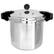 Alt View 1. MegaChef - MegaChef 24 Quart Large Capacity Aluminum Stovetop Pressure Cooker/Canner for Induction and Gas Stove-Tops - Silver.