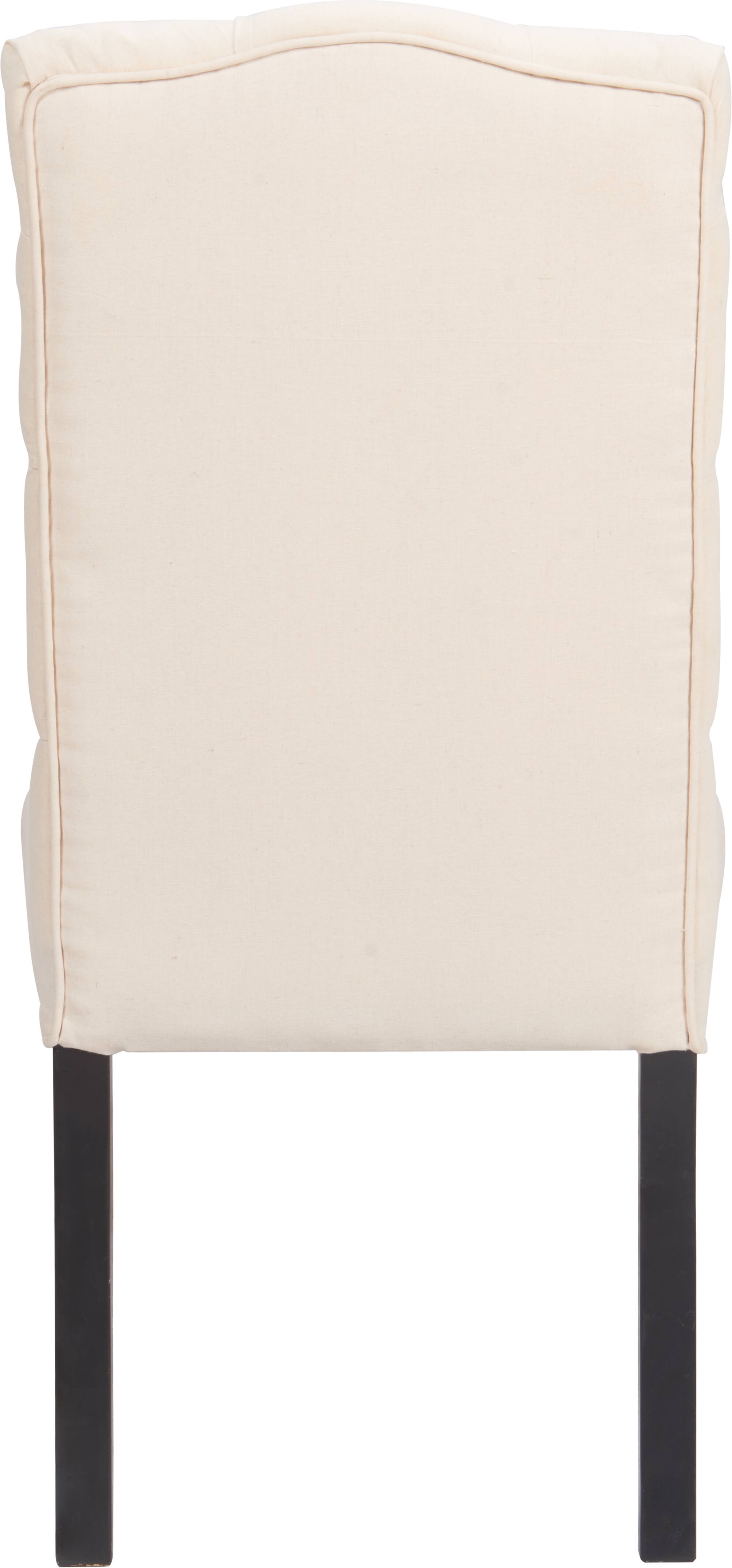 Alt View 1. Finch - Finch Provence Tufted Dining Chair, Set of 2, Beige - Beige.