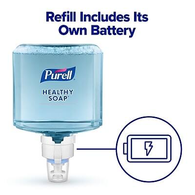 Refill Includes Its Own Battery

Purell Healthy Soap