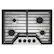 Front. Whirlpool - 30" Built-In Gas Cooktop with SpeedHeat Burner - Stainless Steel.