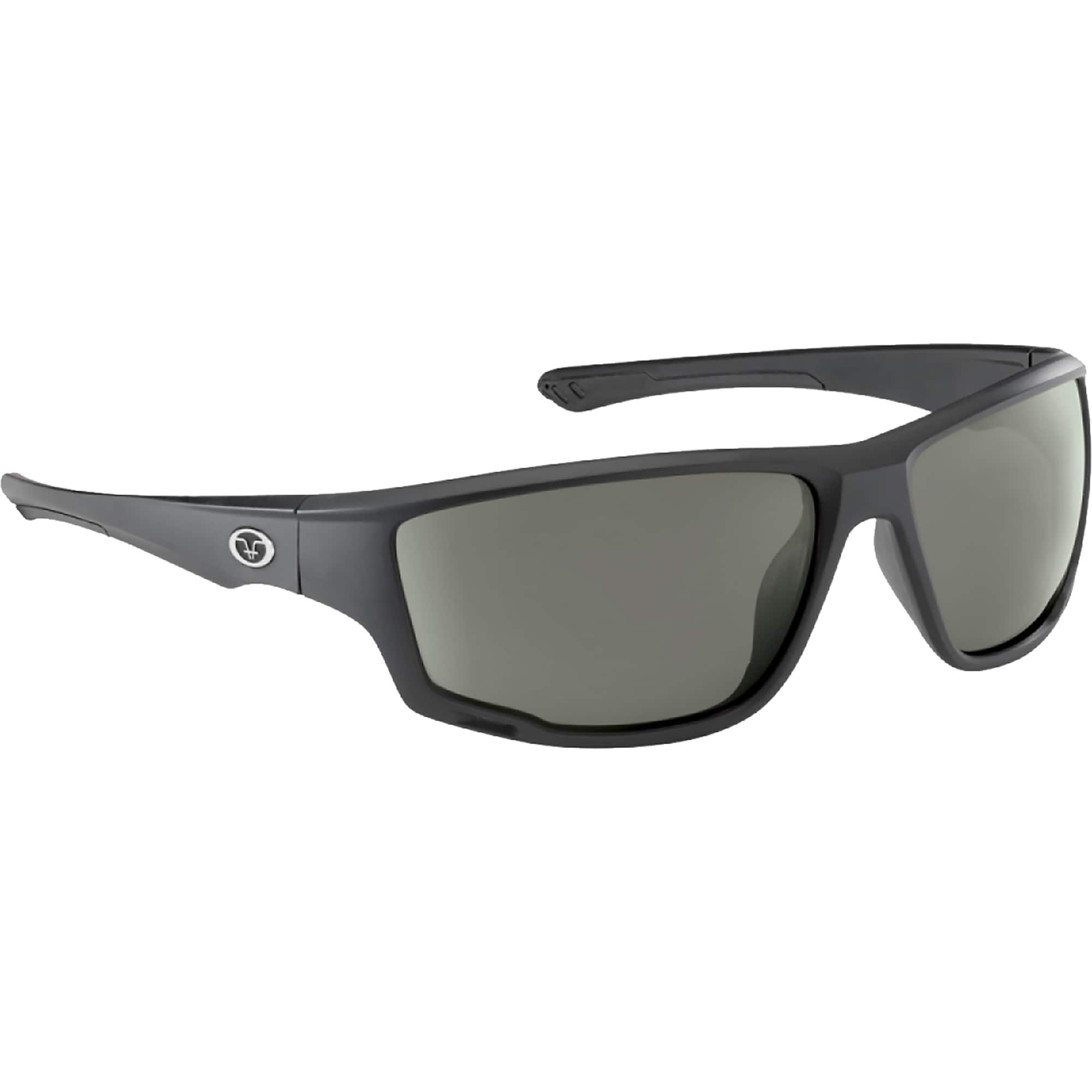 Flying Fisherman - Solstice Polarized Sunglasses - Matte Black/Smoke - Brown