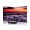 Front. AWOL Vision - LTV-3000 Pro 4K 3D Ultra Short Throw Projector + 120" Cinematic ALR Screen Bundle - Black.