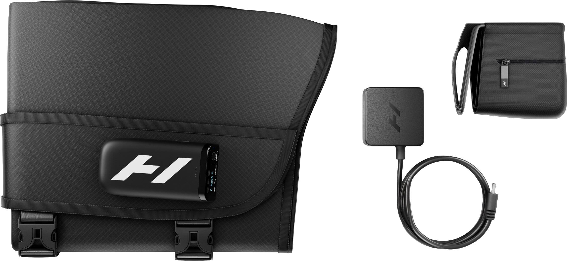 Left. Hyperice - Normatec Elite Hip - Black.