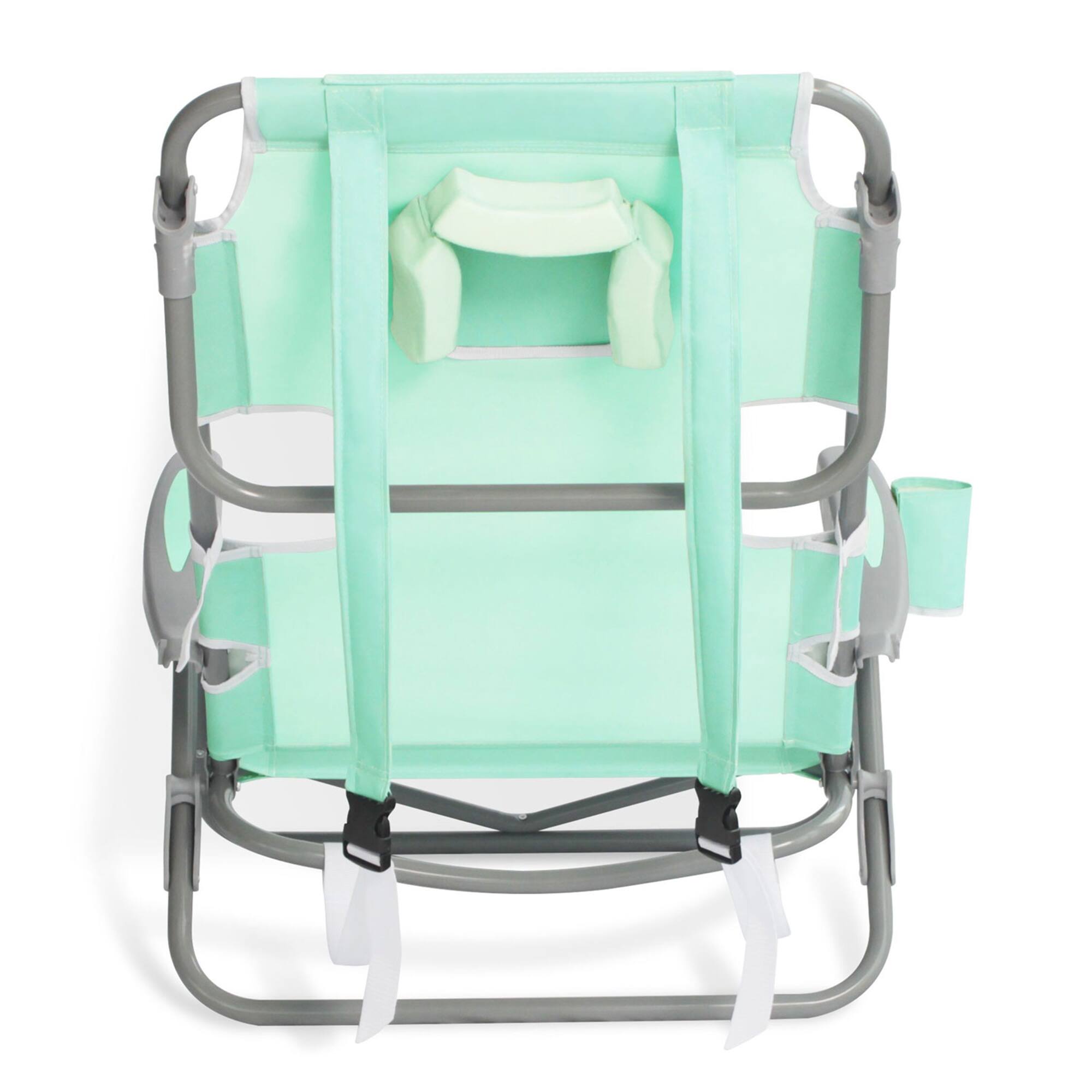 Alt View 3. Ostrich - Ostrich On Your Back Folding Reclining Outdoor Camping Lawn Chair, Teal (2 Pack) - Teal.