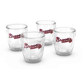 Tervis - Atlanta Braves Four-Pack 12oz. Emblem Tumbler Set - Multicolor
