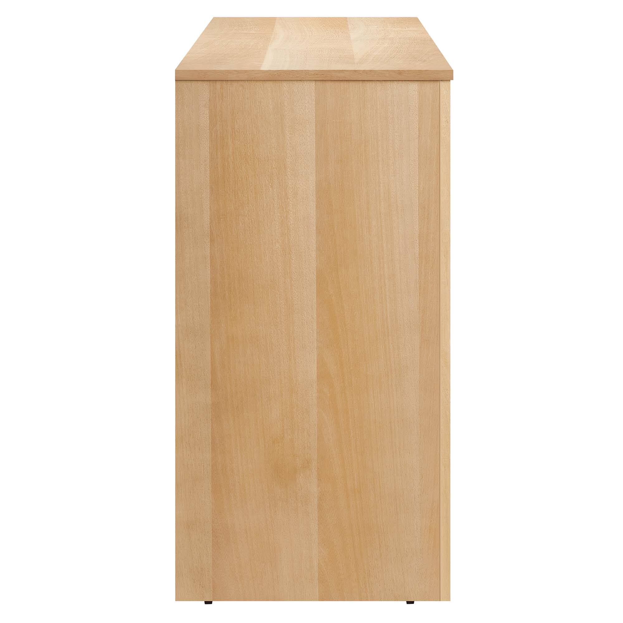Alt View 2. Modway - Appia Wood Grain 4-Door Sideboard Storage Cabinet by Modway - Oak.