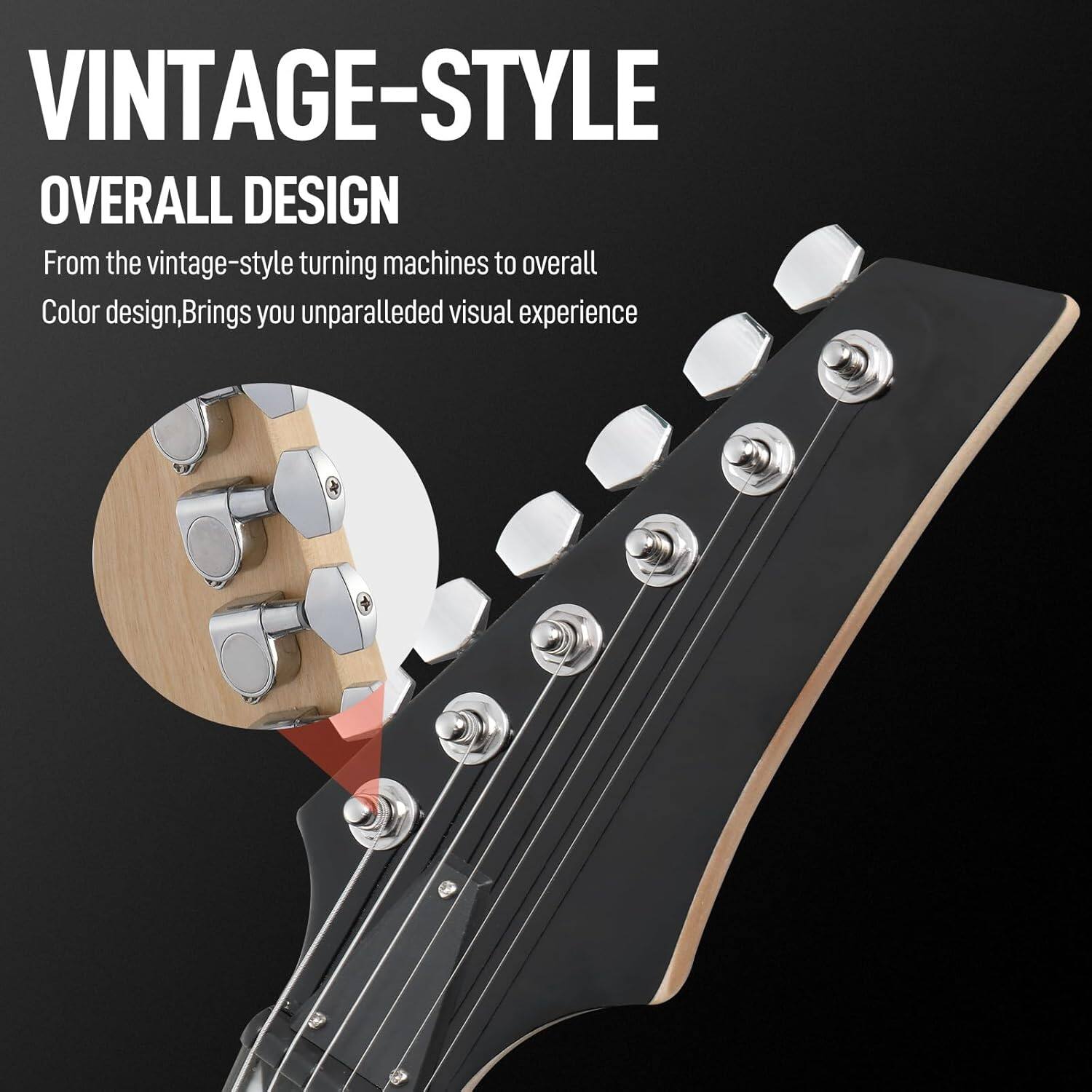 VINTAGE-STYLE  
OVERALL DESIGN  

From the vintage-style turning machines to overall Color design, Brings you unparalleled visual experience