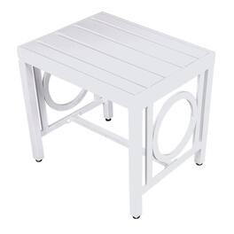 Carolina Chair & Table - Grammercy Outdoor Side Table - White