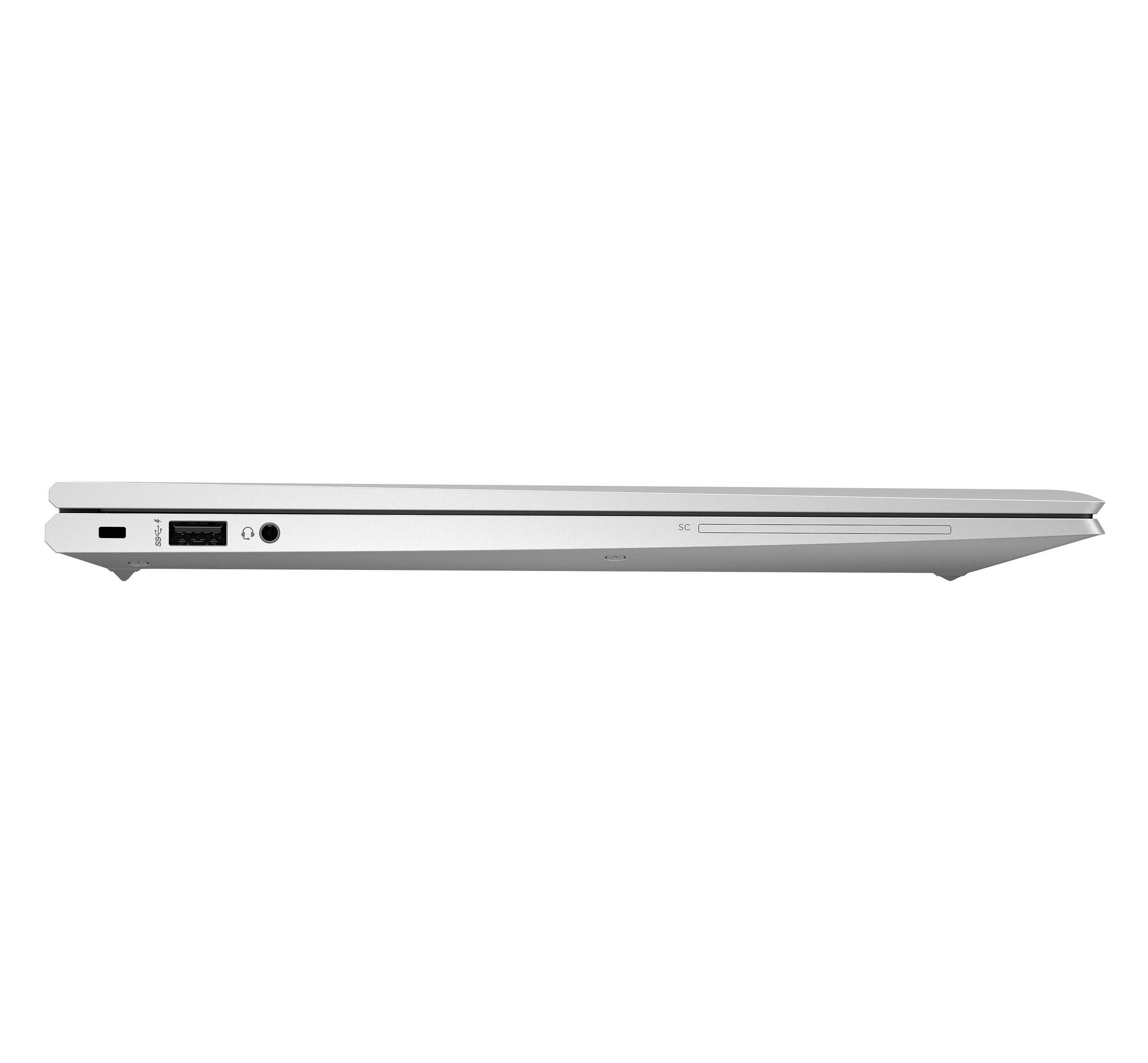 Left. HP - HP EliteBook 850 G8 Core i7-1165G7 2.8GHz, 16GB, 512GB SSD, 15.6inch FHD, Windows 11 Pro (Refurbished) - Silver.