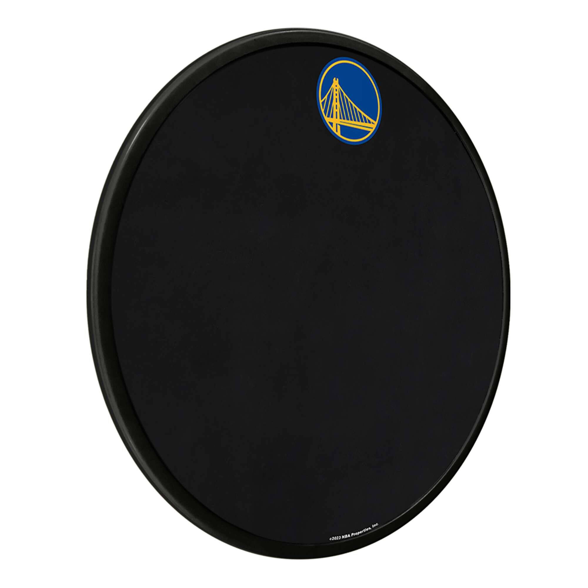 Alt View 1. The Fan-Brand - Golden State Warriors 17.5" Modern Disc Chalkboard - Multicolor.