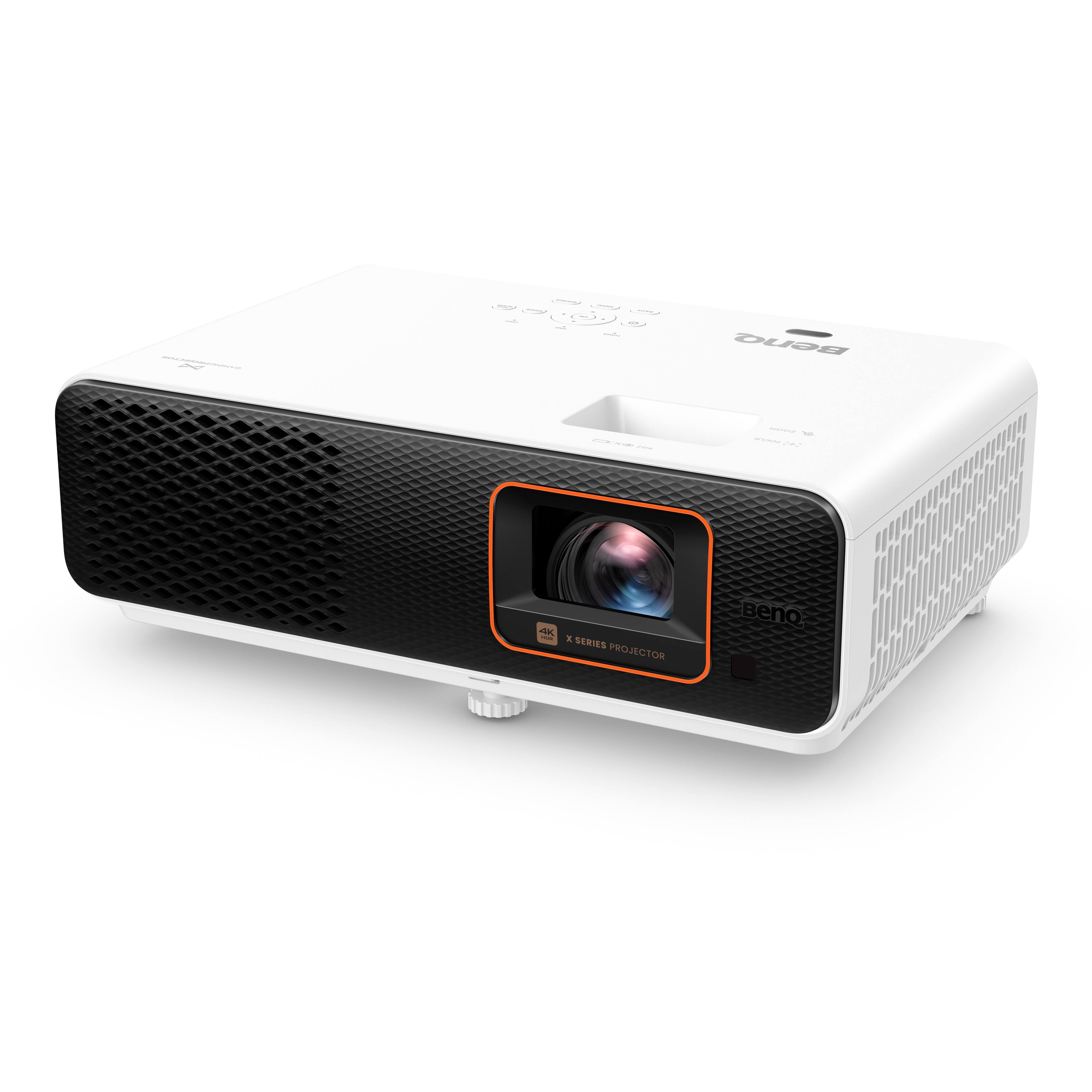 Left. BenQ - X500i 4K HDR DLP 4LED Short Throw Smart Gaming Projector - White.