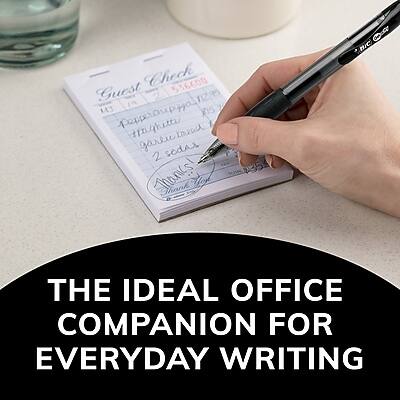 Check 536600  
Guest 19  
12.95  
MAS pepperaupza X  
mtarae bread garlie sedar 2  
Thanics!  
Thank 735  

THE IDEAL OFFICE COMPANION FOR EVERYDAY WRITING