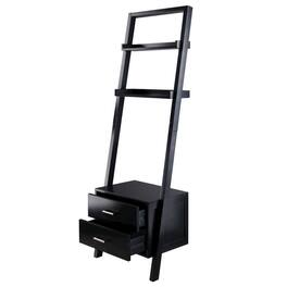 FurniFact - Leaning Shelf - Black