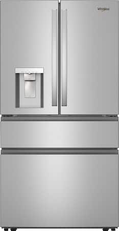 Whirlpool - 29 Cu. Ft. French Door Refrigerator with Flexible Temperature Drawer - Fingerprint-Resistant Stainless Finish