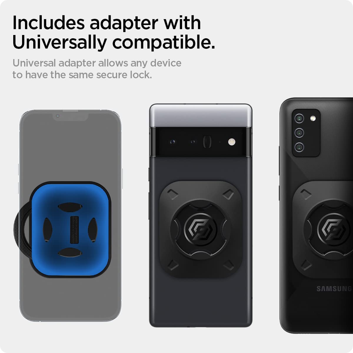 Includes adapter with Universally compatible.

Universal adapter allows any device to have the same secure lock.