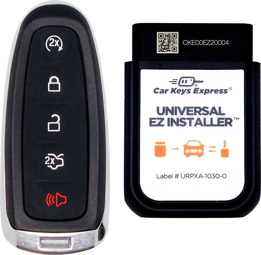 Key Programming Ford Car Keys Express Ford Simple Key 5 Button Smart Key Remote and ...