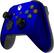 Angle. Custom Controllerzz - Custom Wireless Controller for Xbox Series X|S, Xbox One, & PC - Blue Chrome.