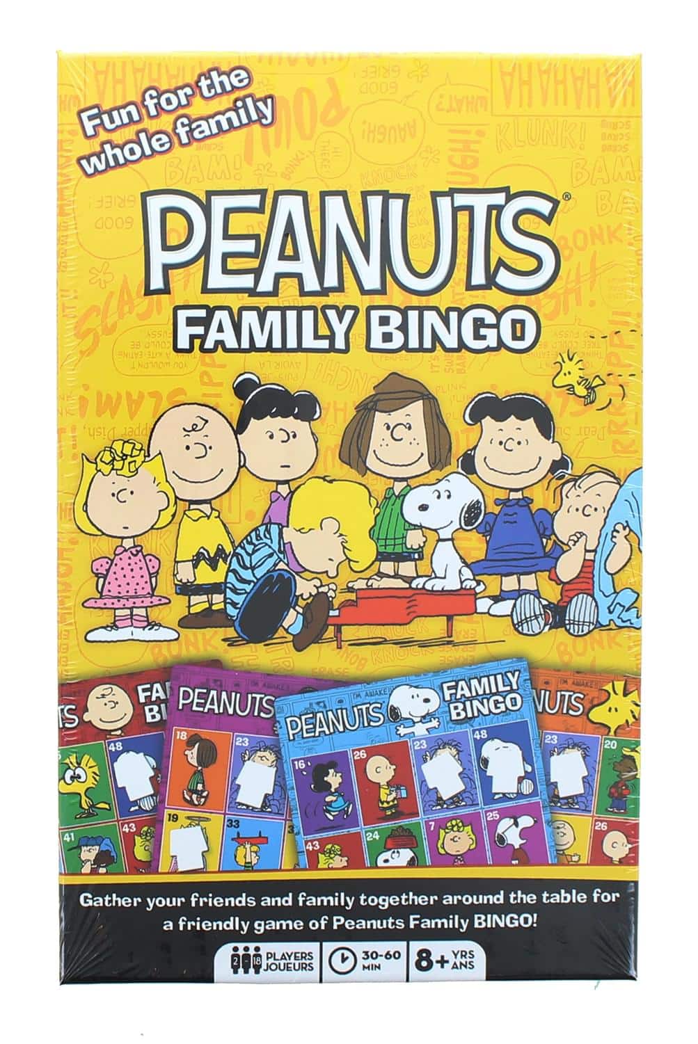 NMR Distribution - Peanuts Family Bingo Game