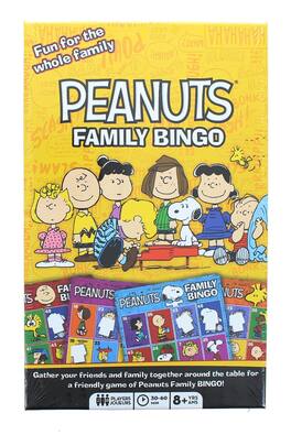 NMR Distribution - Peanuts Family Bingo Game