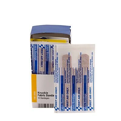 Fabric Bandage FIRST AID ONLY.  
Knuckle Bandage Fabric Bandage  
10 Bandages  
FAE-3008  
Knuckle ONLY