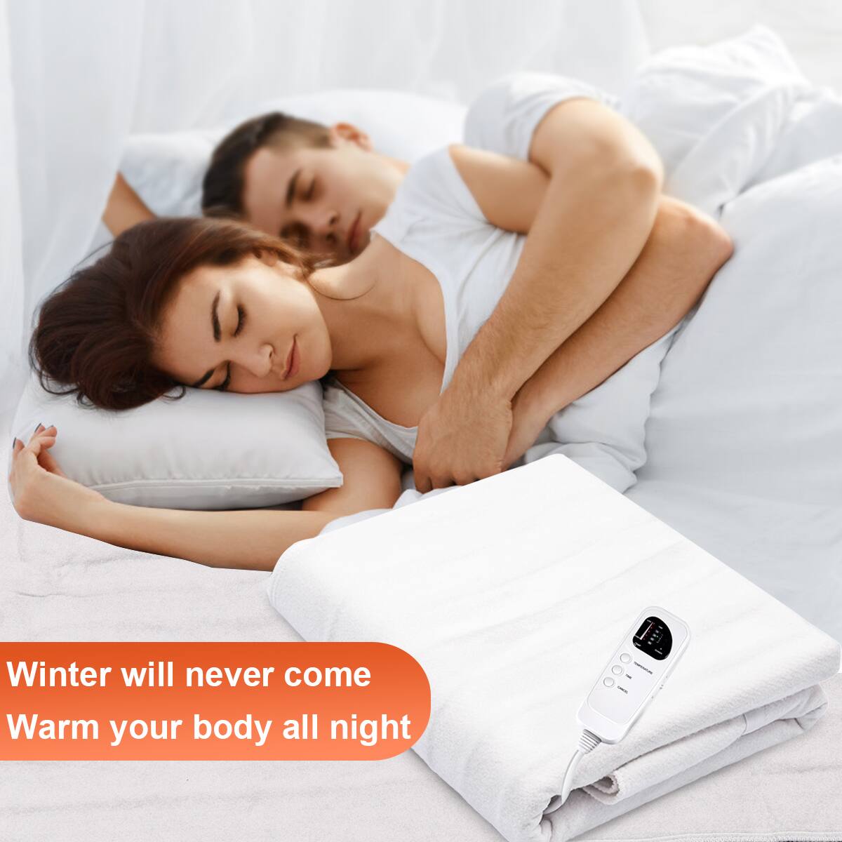 Winter will never come, warm your body all night.