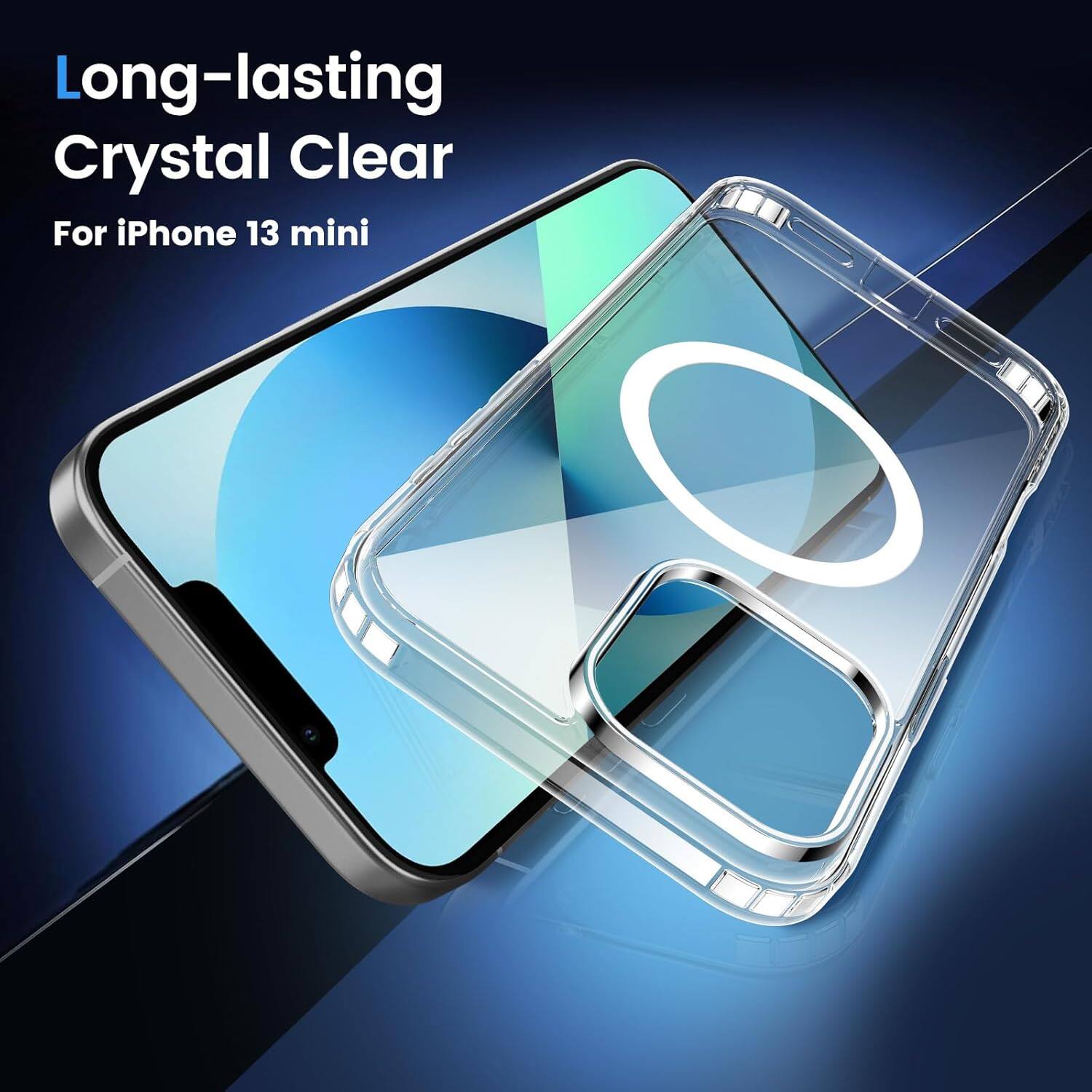 Long-lasting Crystal Clear
For iPhone 13 mini