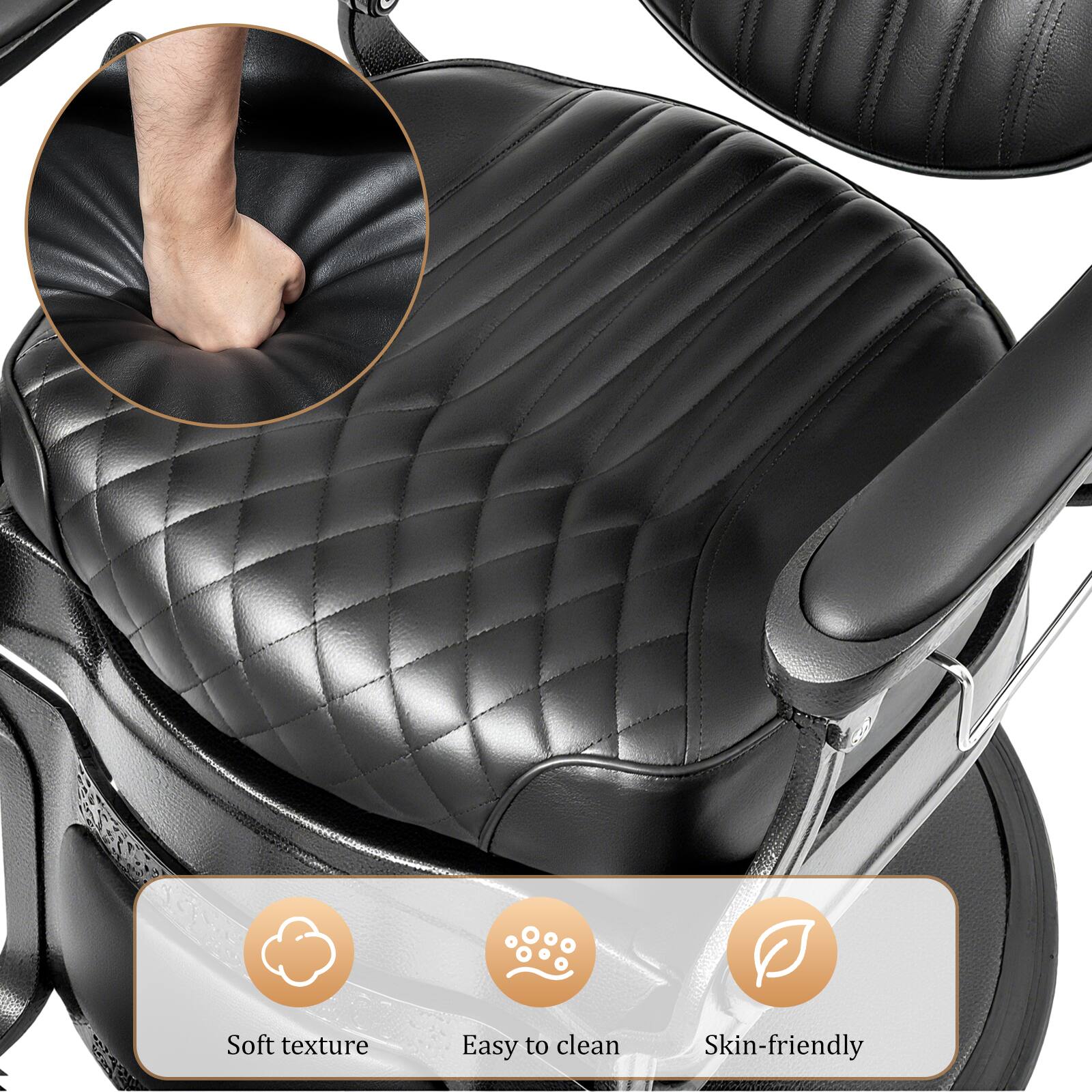 Soft texture  
Easy to clean  
Skin-friendly