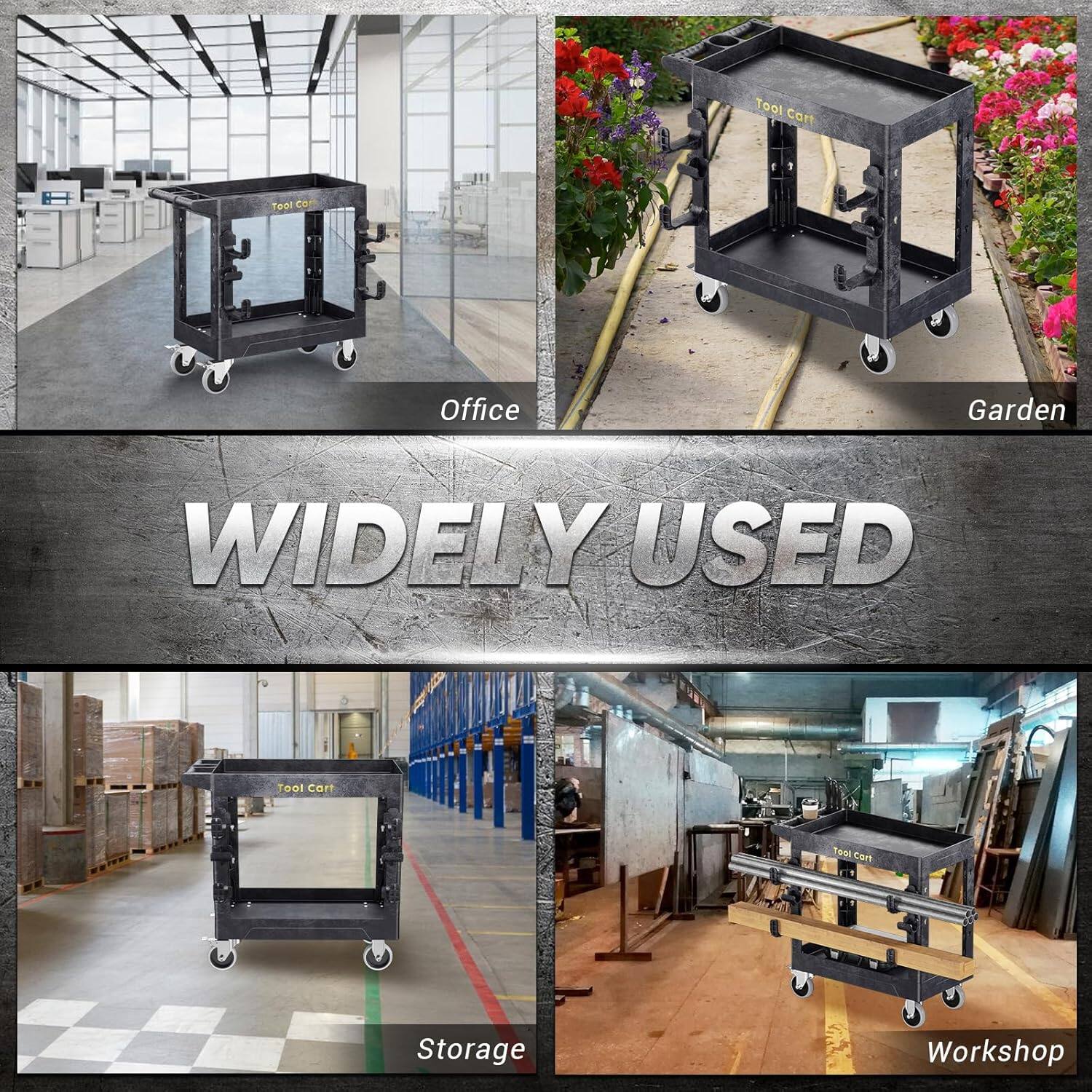 Tool Cart, Office, Garden, Widely Used, Storage, Workshop