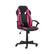 Alt View 13. Linon Home Décor - Kendon Faux Leather Gaming Office Chair With Armrests - Pink and Black.