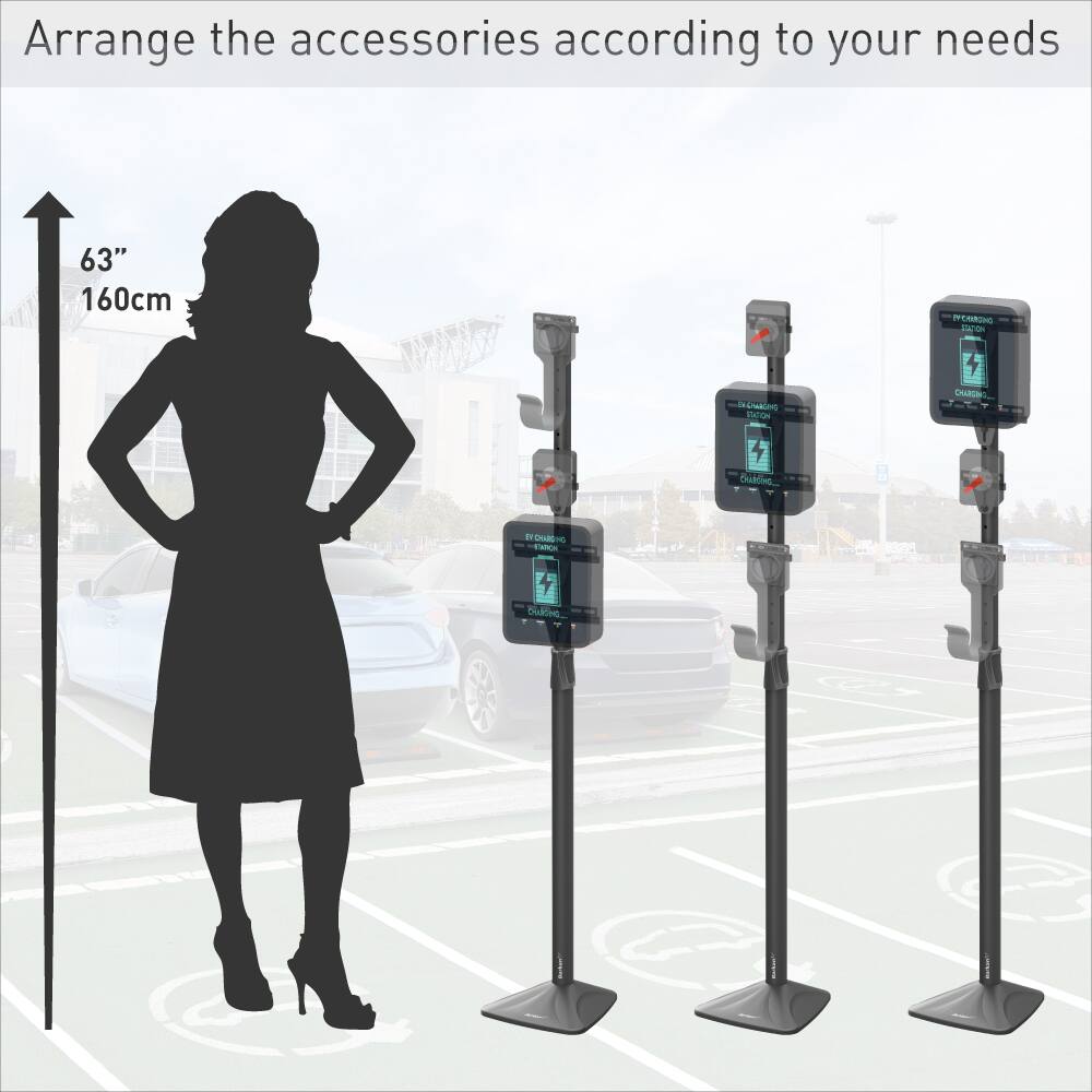 Arrange the accessories according to your needs

63" 160cm