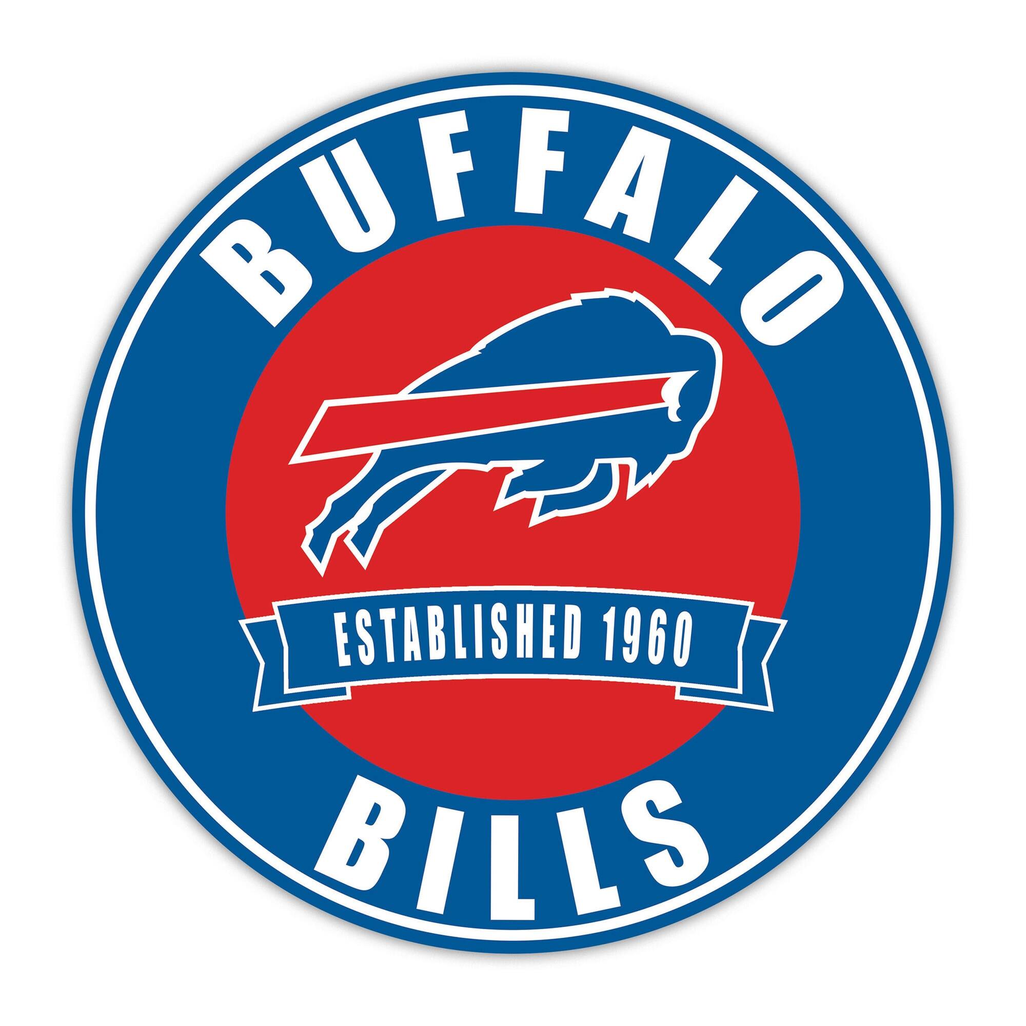Buffalo Bills 24" Circle with Banner