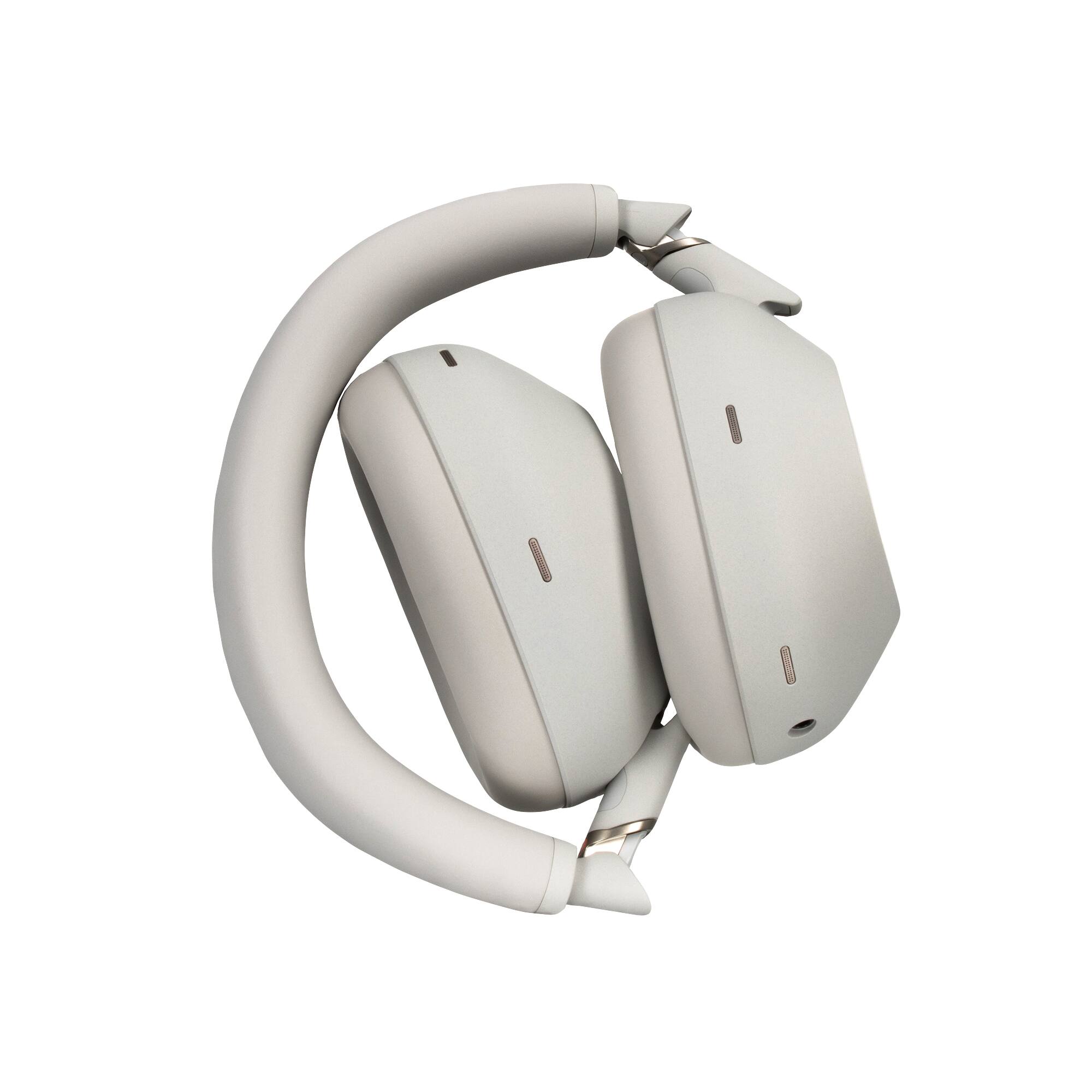 Back. Sony - Sony WH-1000XM6 The Best Wireless Noise Canceling Headphones, HD NC Processor QN3, 12 Microphones, (International Model) - Platinum Silver.