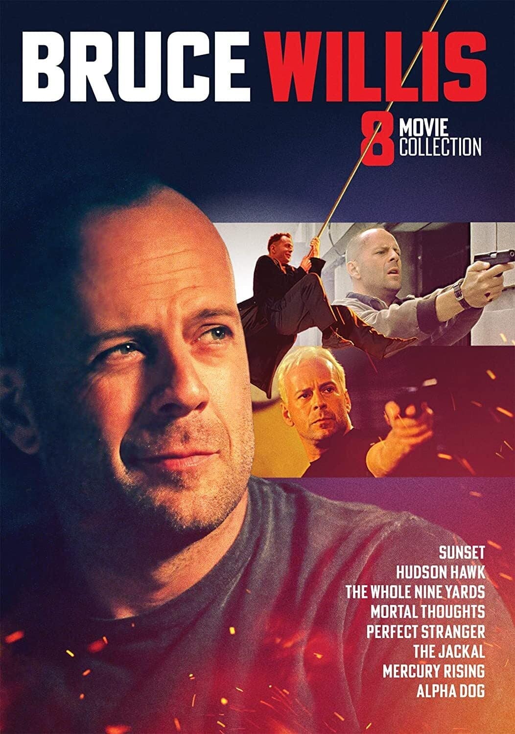 Front. Bruce Willis 8 Movie Collection   - DVD.